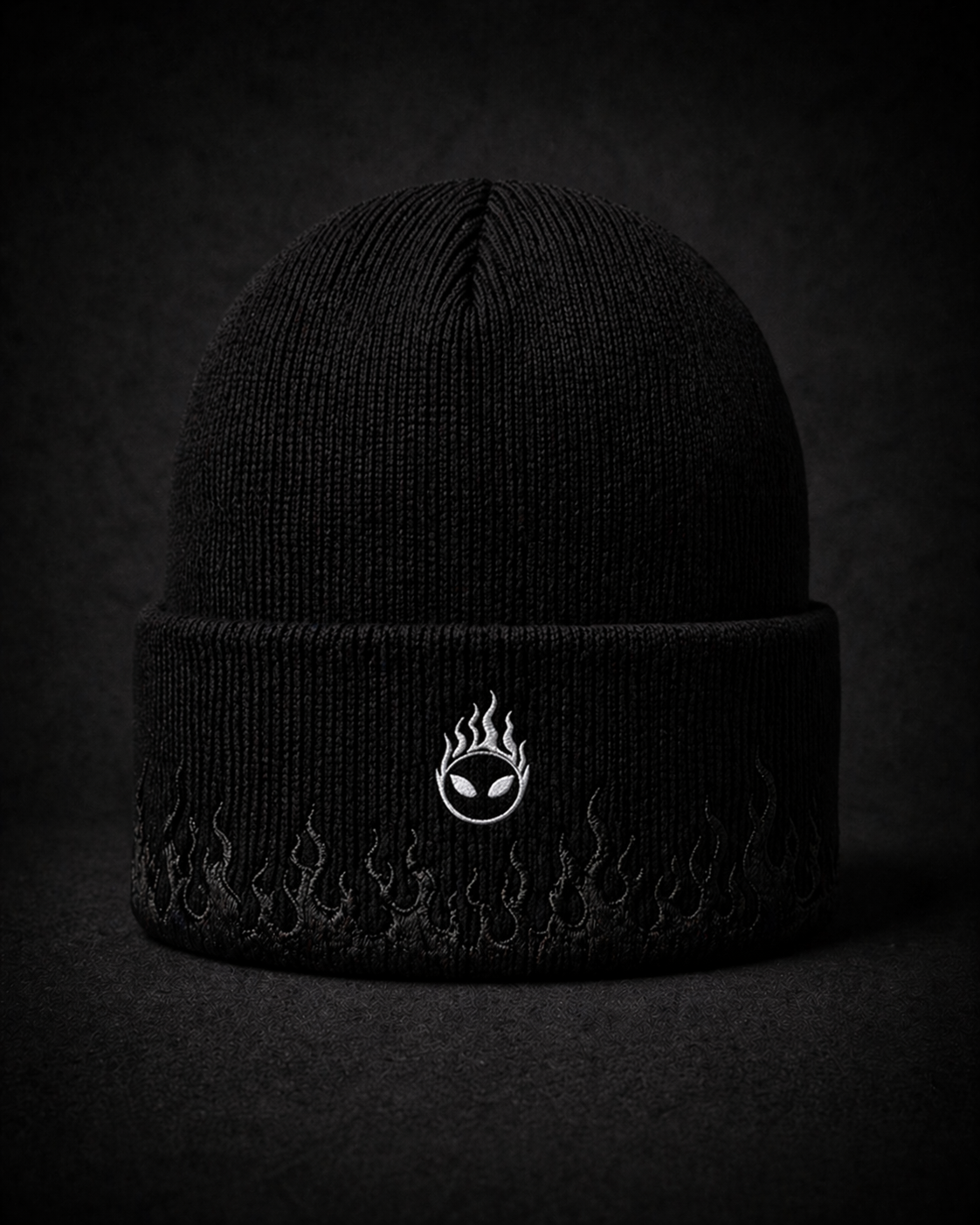 Flame beanie