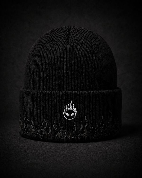 Flame beanie